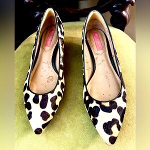 Isaac Mizrahi New York Leopard Kitten Heels size 6.5 M